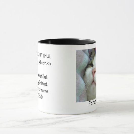 Fett ist schöne Tasse (Zentrum)