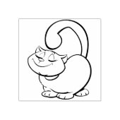 Fett-Kat-Briefmarke Gummistempel (Prägung)