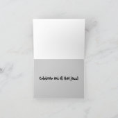 Fett Katzen Birthday Jam Karte (Innenseite)