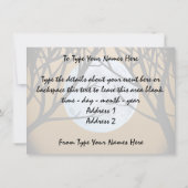 Fett Katzen Einladungen Personalisiert Katzenüberh (Rückseite)