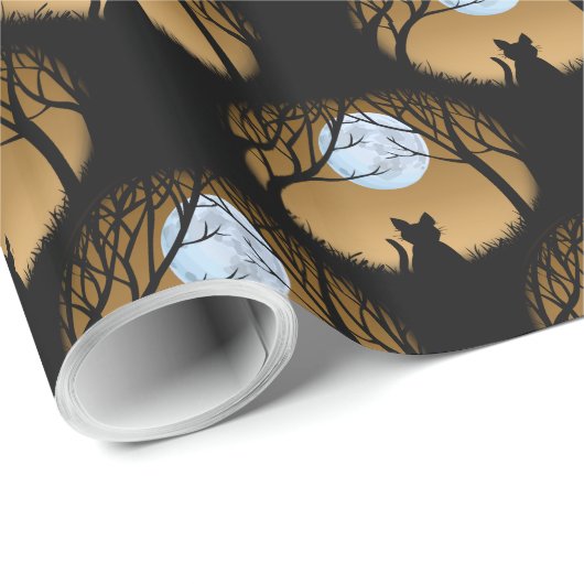 Fett Katzenverpackungspapier Niedlich Katzenweihpa Geschenkpapier (Rolleneckpunkt)