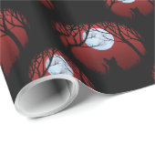 Fett Katzenverpackungspapier Niedlich Katzenweihpa Geschenkpapier (Rolleneckpunkt)