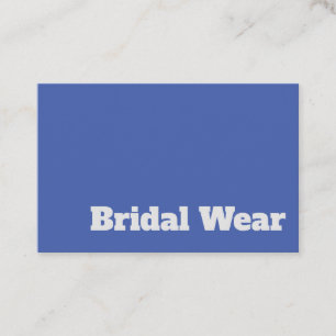 Fett & klar - Brides und Bridal Wear Visitenkarte