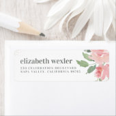 Fett kleiner Großbuchstaben Name Wasserfarbe Rose (Insitu)