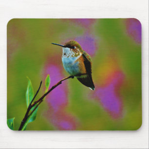 Fett kleiner Hummingbird Mousepad