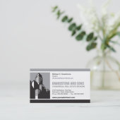 Fett Kommerzielle Visitenkarte für Real Anwesen (Stehend Vorderseite)