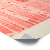 Fett Kontrast: Eine Symphonie von Stil und Farbe Poster (Ecke)