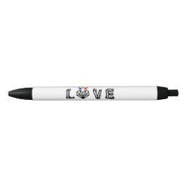 Fett Liebe Logo Tinte Pen Kugelschreiber