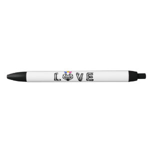 Fett Liebe Logo Tinte Pen Kugelschreiber