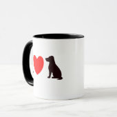 Fett-Liebe Tasse (Vorderseite Links)