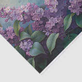 Fett Lilac-Blume Ölmalerei Dekoupage Seidenpapier (Ausschnitt)