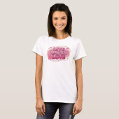 Fett LIVE LACH LIEBE 2D Art Composition T-Shirt (Vorne ganz)