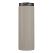Fett Minimalistische Tumbler mit Namen Thermosbecher (Rückseite)