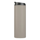Fett Minimalistische Tumbler mit Namen Thermosbecher (Nach rechts gedreht)