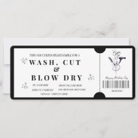Fett Minimalistischer Wash, Cut & Blow Dry Voucher