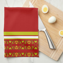 Fett mit dekorativem Druck