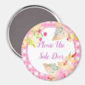 Fett mit rosa magnet (Vorderseite/Rückseite)