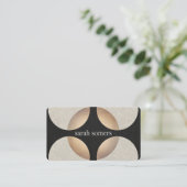 Fett Mod Imitate Gold Fohlen und Glitzer Black Ret Visitenkarte (Stehend Vorderseite)