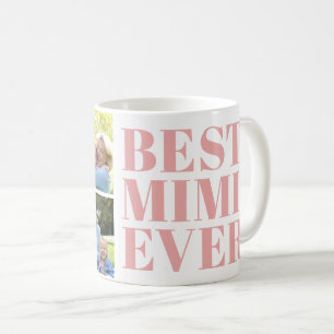 Fett Moderne Beste Mimi Aller 3 Foto-Geschenk Kaffeetasse