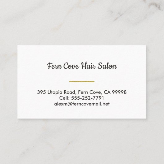 Fett Moderner Abstrakter Spritzer Visitenkarte (Rückseite)