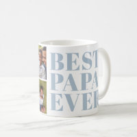 Fett moderner Bester Papa überhaupt 3 Foto-Geschen
