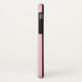 Fett Moderner Schriftart rosa Case-Mate iPhone Hülle (Hinten/Links)