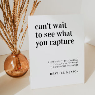 Fett modernes, hochauflösendes Kamerasymbol Sockelschild