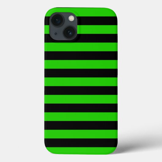 Fett-Muster für grüne und schwarze Streifen Case-Mate iPhone Hülle (Rückseite)