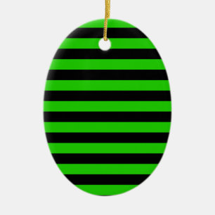 Fett-Muster für grüne und schwarze Streifen Keramik Ornament