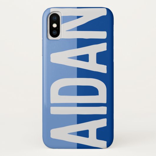 Fett Name Design - Aidan. Case-Mate iPhone Hülle (Rückseite)