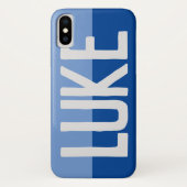 Fett Name Design. Case-Mate iPhone Hülle (Rückseite)