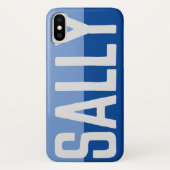 Fett Name Design. Case-Mate iPhone Hülle (Rückseite)