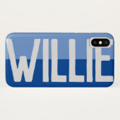 Fett Name Design. Case-Mate iPhone Hülle (Rückseite (Horizontal))