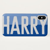 Fett Name Design. Case-Mate iPhone Hülle (Rückseite (Horizontal))