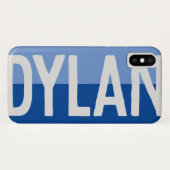 Fett Name Design - Dylan Case-Mate iPhone Hülle (Rückseite (Horizontal))
