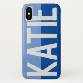 Fett Name Design - Katie Case-Mate iPhone Hülle (Rückseite)