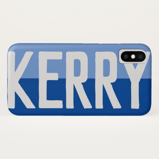 Fett Name Design - Kerry Case-Mate iPhone Hülle (Rückseite (Horizontal))