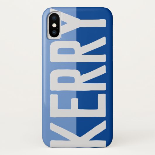 Fett Name Design - Kerry Case-Mate iPhone Hülle (Rückseite)