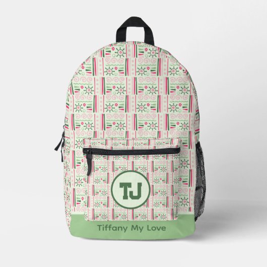 Fett Name Gefallen Geschenk Rucksack für Kinder (Vorderseite)