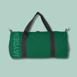 Fett Name Gym | Monogram Männer-Frauen-Duffle Duffle Bag