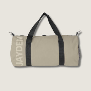 Fett Name Gym   Monogram Männer-Frauen-Duffle Duffle Bag