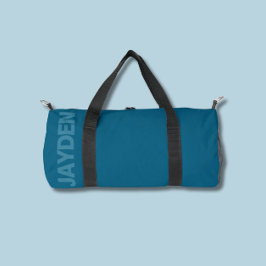 Fett Name Gym | Monogram Männer-Frauen-Duffle Duffle Bag