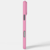Fett Name Initials Girly Baby Pink Custom Monogram Case-Mate iPhone Hülle (Rückseite / Rechts)