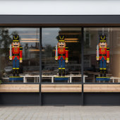 Fett Nutcracker Window Decal Fensteraufkleber