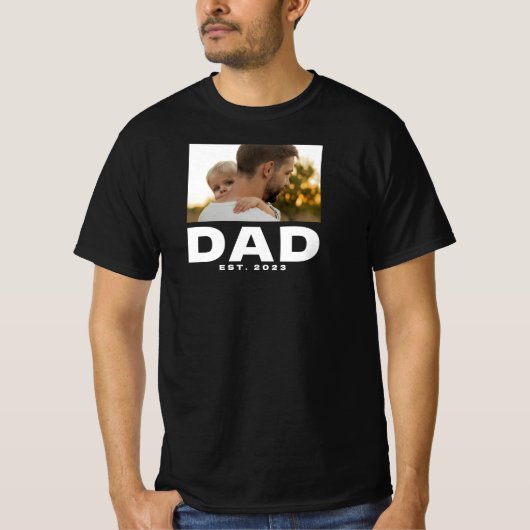 Fett Papa Established Foto T-Shirt (Vorderseite)