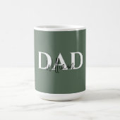 Fett Pastel VATER Tasse | Geschenk des modernen Va (Mittel)
