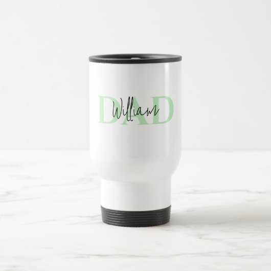 Fett Pastel VATER Tasse | Geschenk des modernen Va (Mittel)