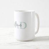 Fett Pastel VATER Tasse | Geschenk des modernen Va (VorderseiteRechts)