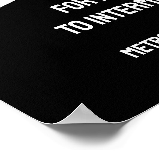 Fett Personal Trainer Foto Poster (Ecke)