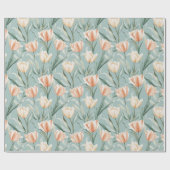 Fett Petals Tulip Papier Umpackpapier Geschenkpapier (Flach)